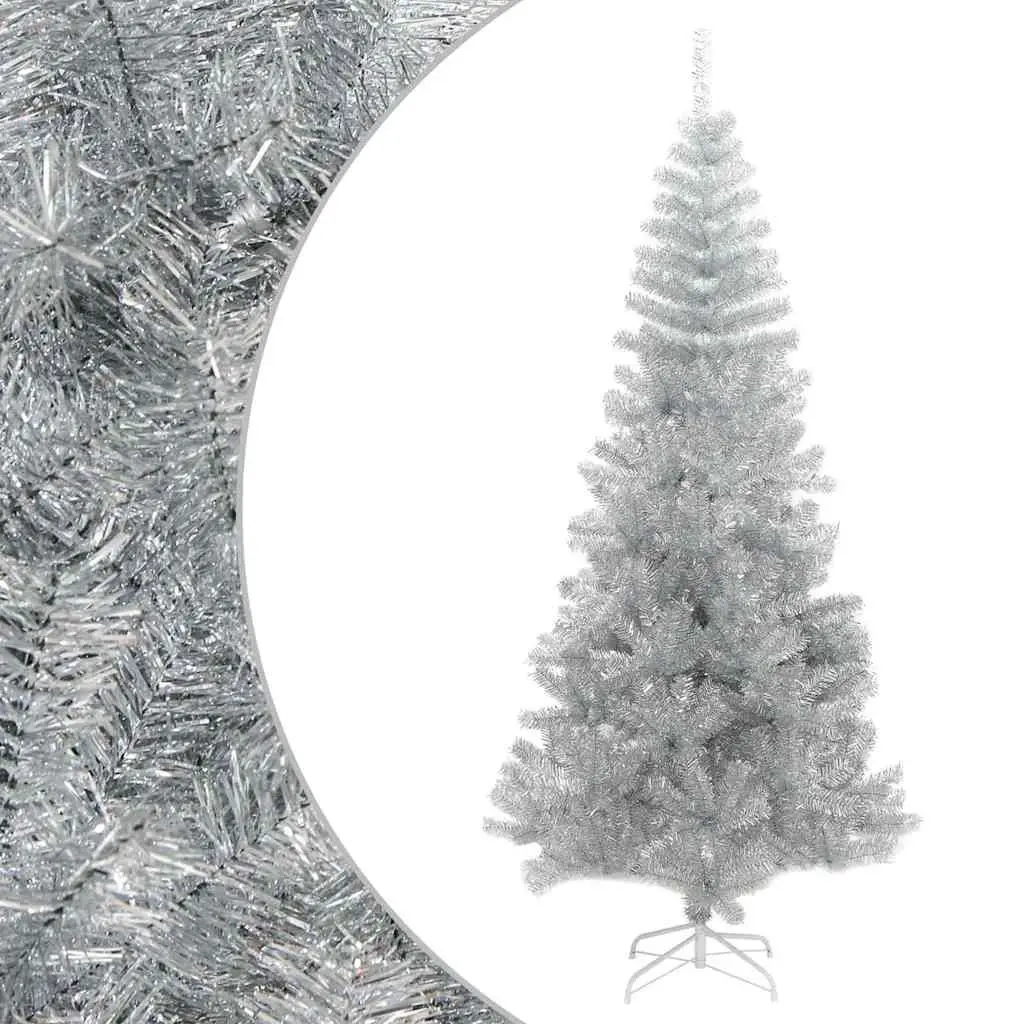 240cm Silver PET Artificial Christmas Tree for Holidays
