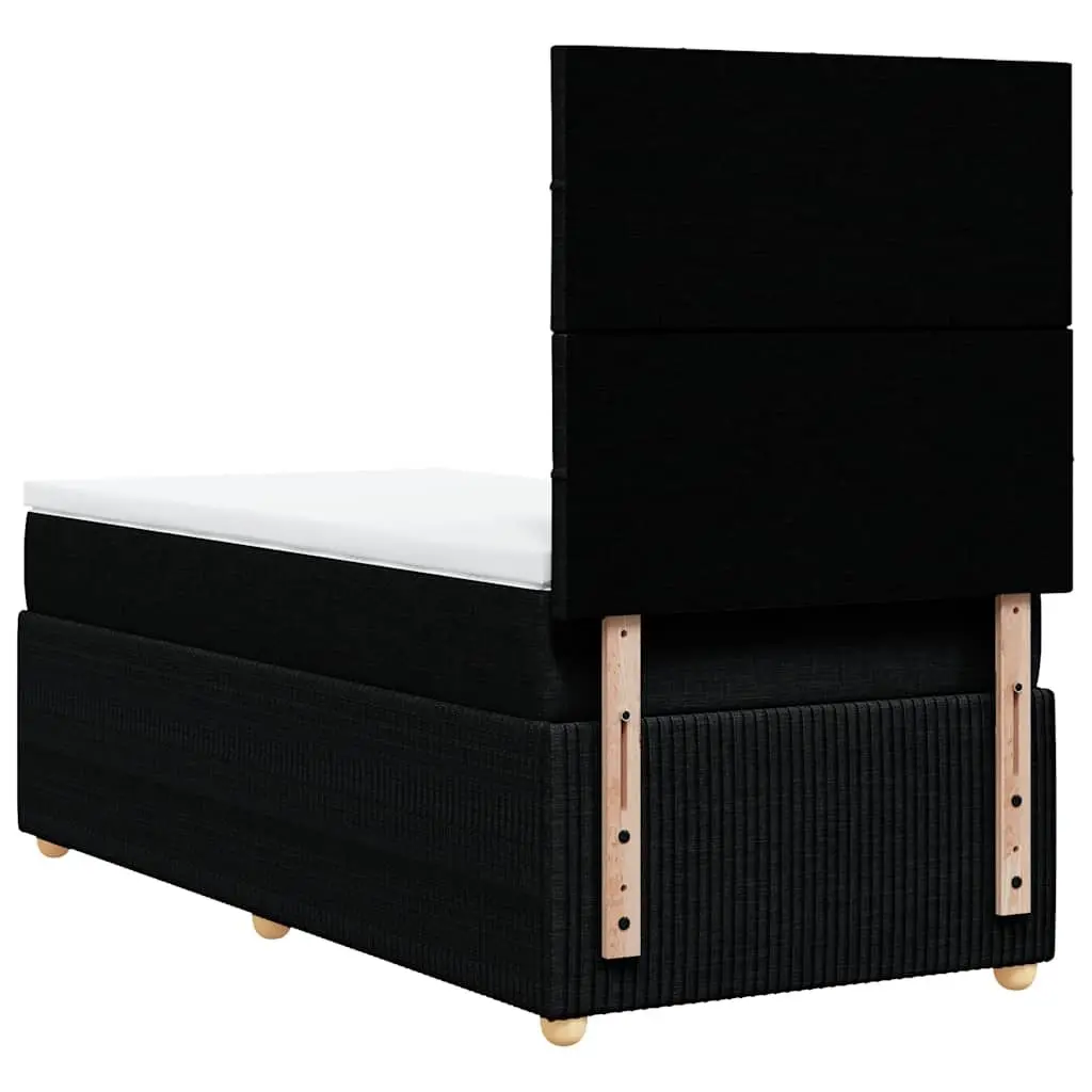 King Single Box Spring Bed with Adjustable Headboard