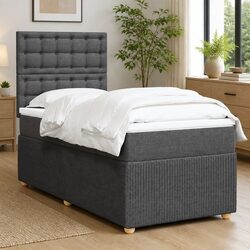 Exceptional King Single Box Spring Bed with Pocket Mattress