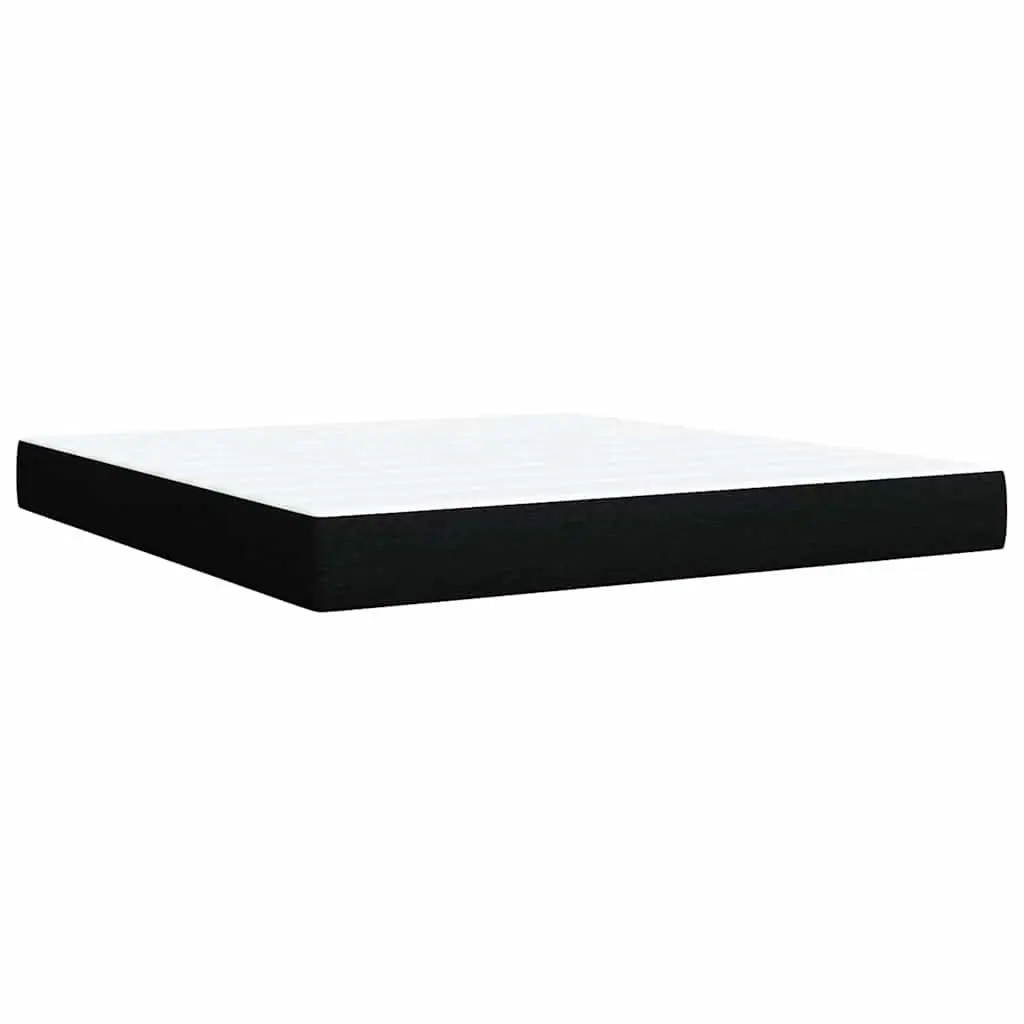 Double Box Spring Bed with Adjustable Headboard