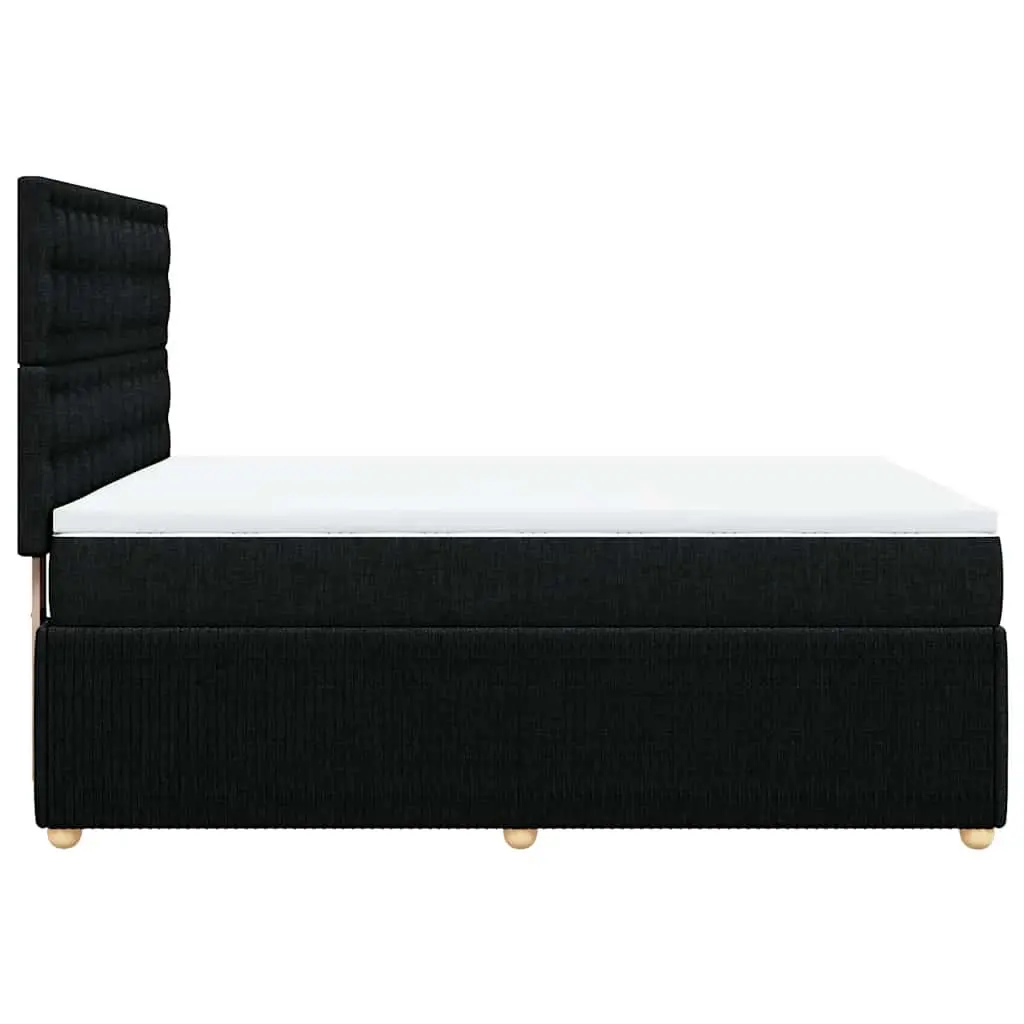 Double Box Spring Bed with Adjustable Headboard