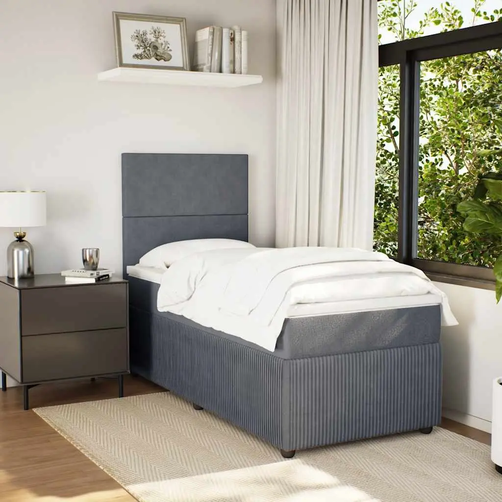 King Single Box Spring Bed with Pocket Spring Mattress