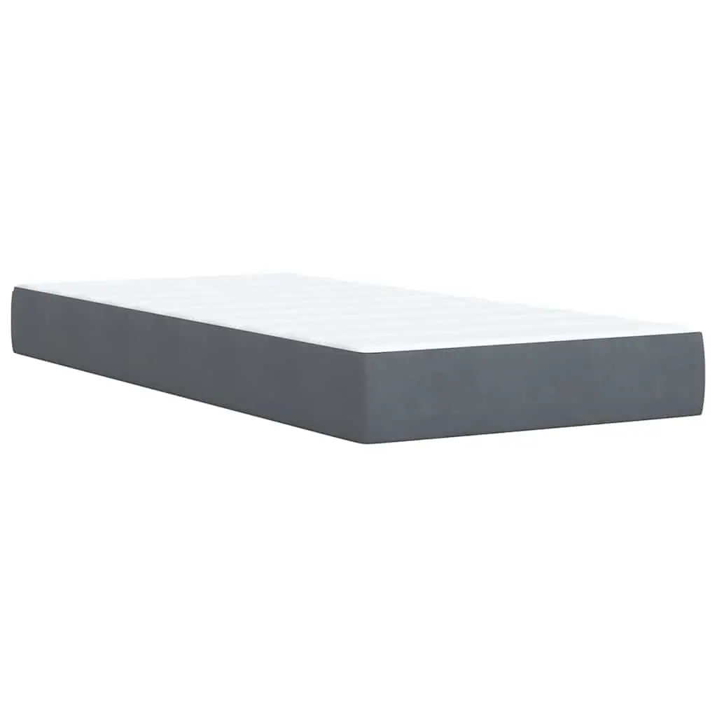 King Single Box Spring Bed with Adjustable Headboard