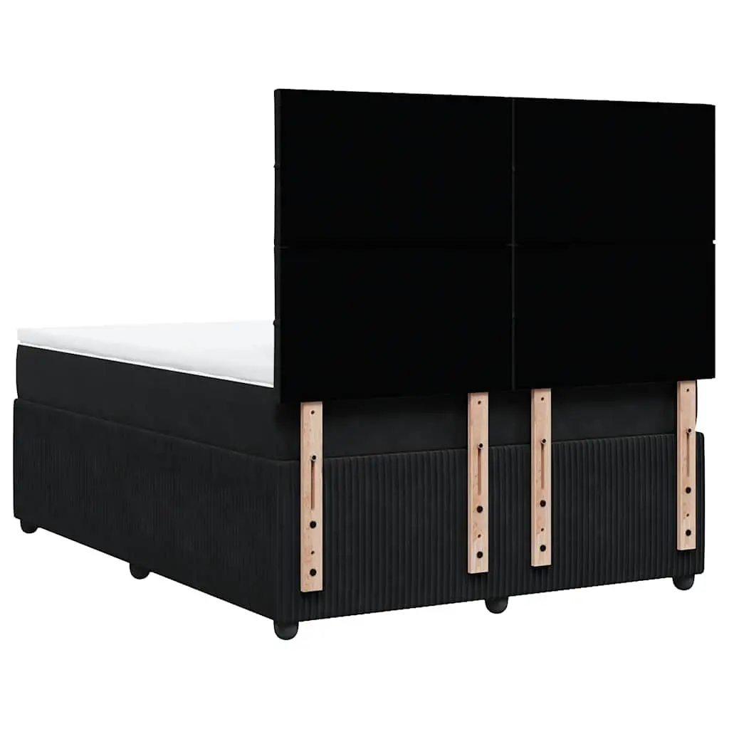 Box Spring Bed with Pocket Spring Mattress