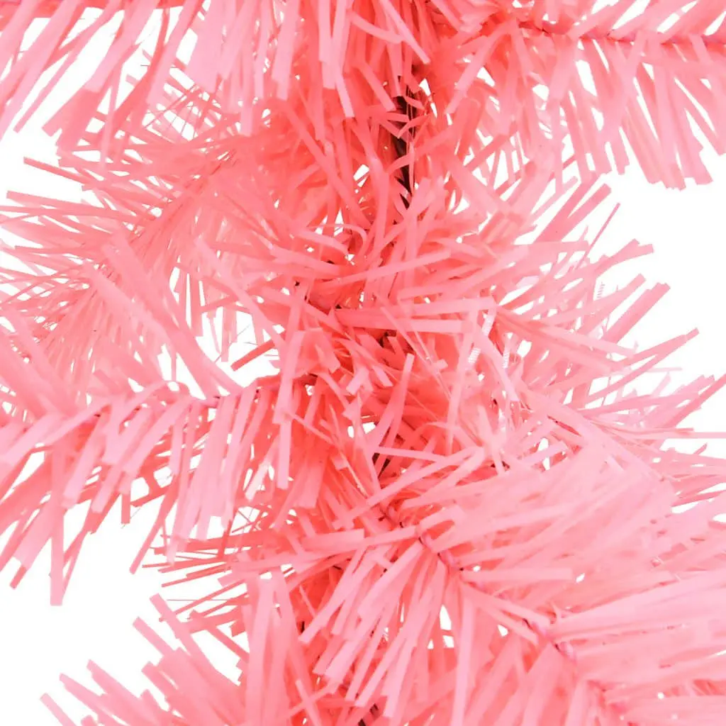 Christmas Garland PVC 20m Pink