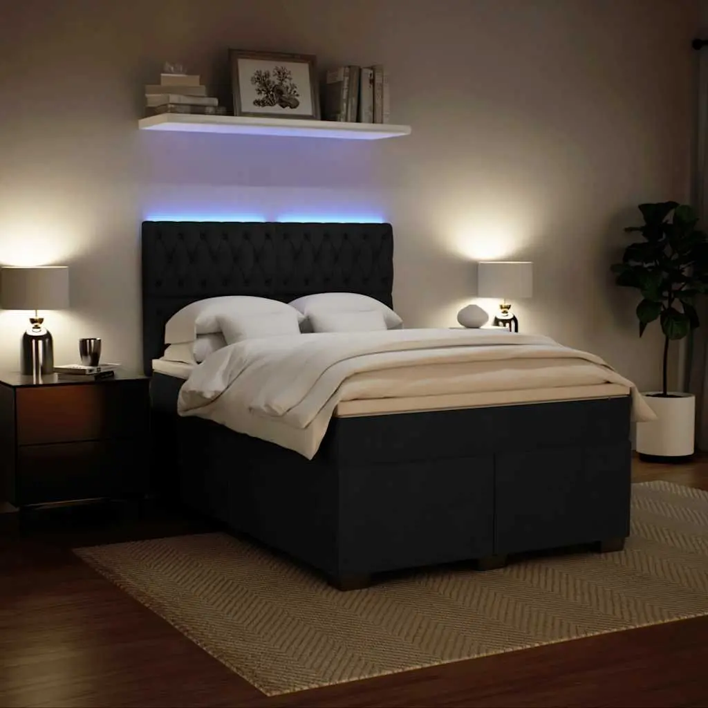 Queen Size Box Spring Bed with Pocket Spring Mattress