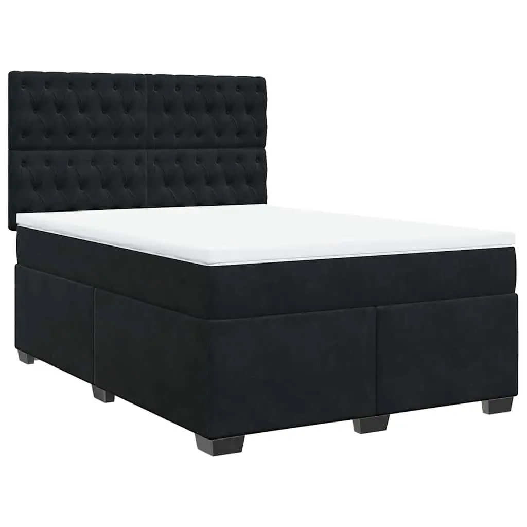 Queen Size Box Spring Bed with Pocket Spring Mattress