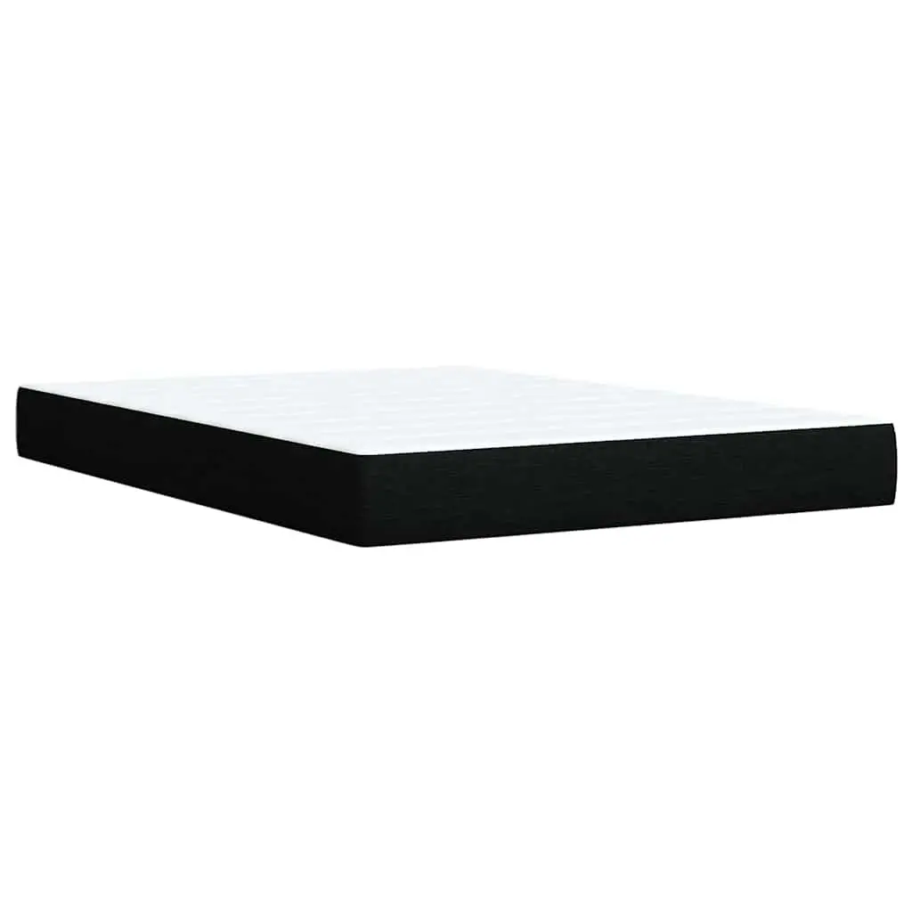 Double Box Spring Bed with Pocket Mattress and LED Headboard