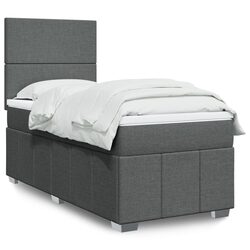 Stylish King Single Bed with Pocket Spring Mattress and LED
