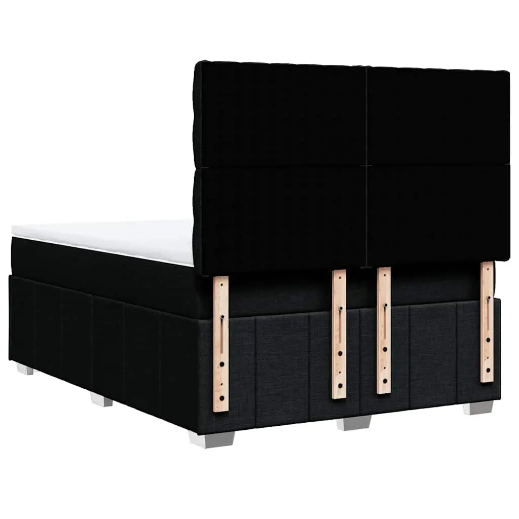 Double Box Spring Bed with LED Lights & Mattress