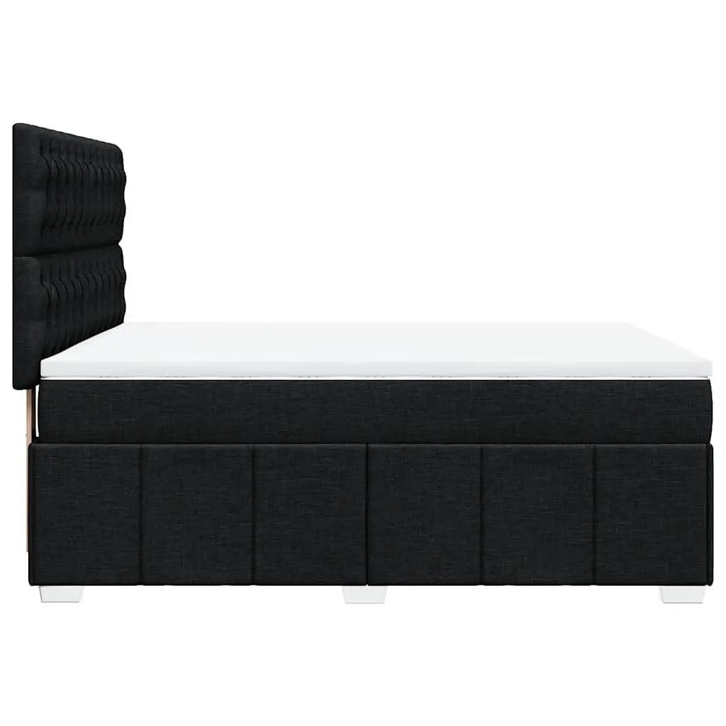 Double Box Spring Bed with LED Lights & Mattress