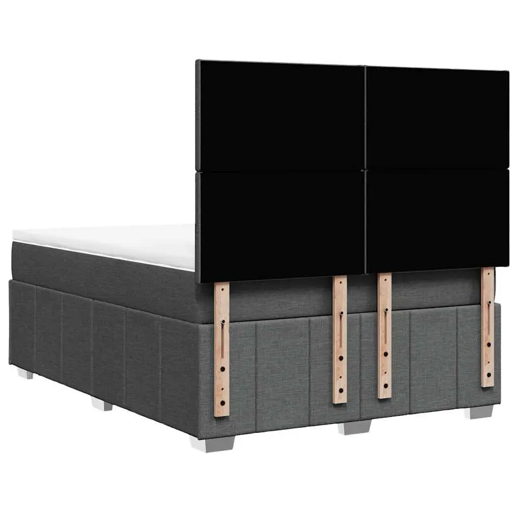Queen Box Spring Bed with Pocket Spring Mattress