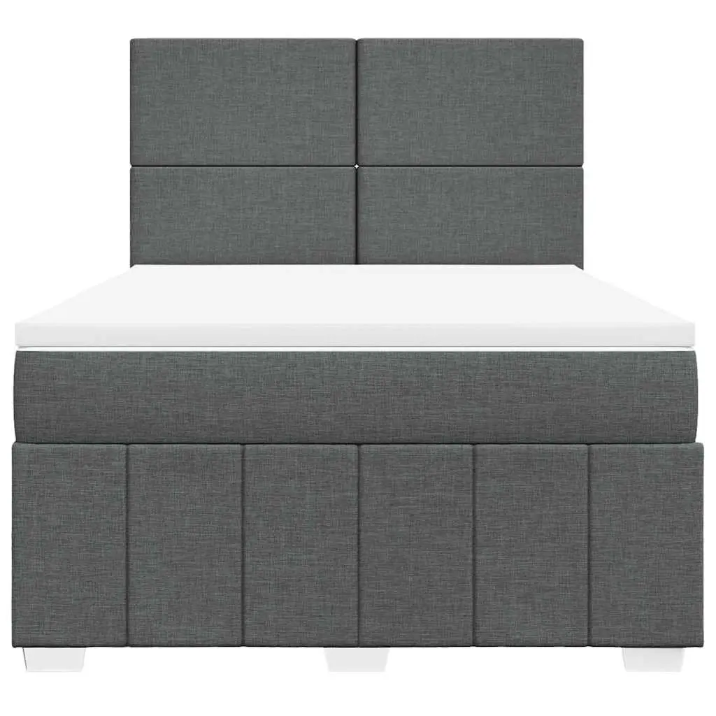 Queen Box Spring Bed with Pocket Spring Mattress