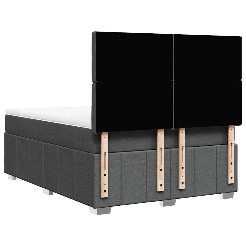 Queen Box Spring Bed with Pocket Mattress