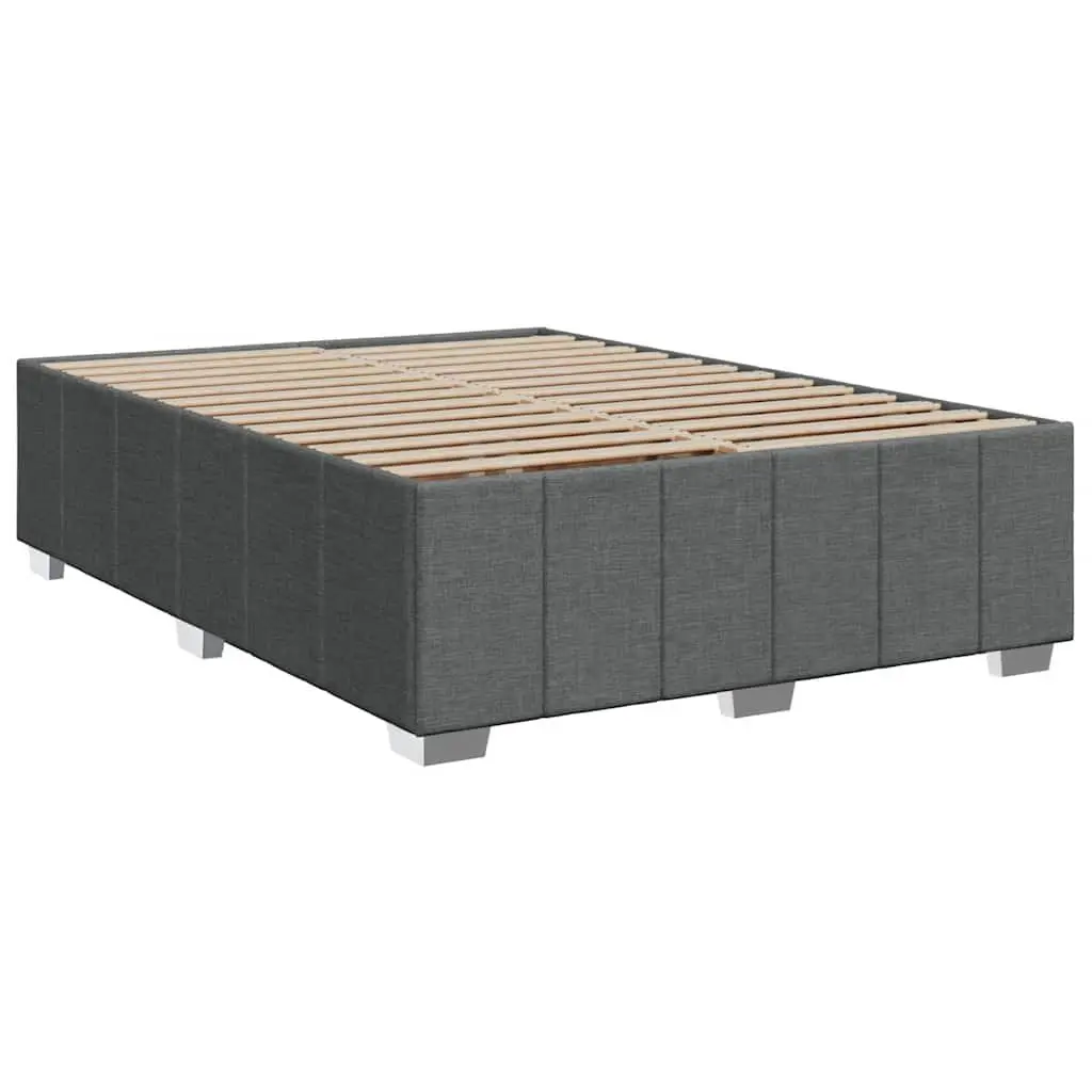 Queen Box Spring Bed with Pocket Mattress