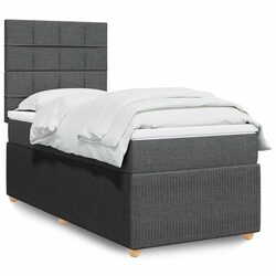 Adjustable King Single Bed with Pocket Spring and LED Lights