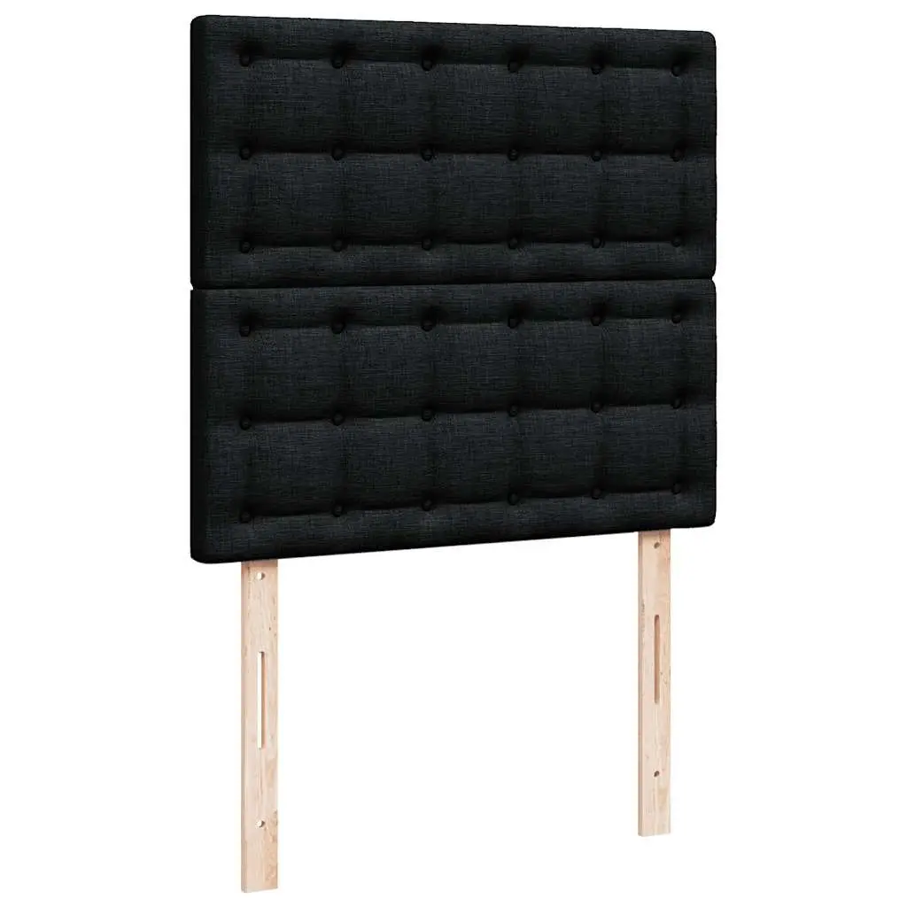 King Single Box Spring Bed with Pocket Mattress and LED Lights