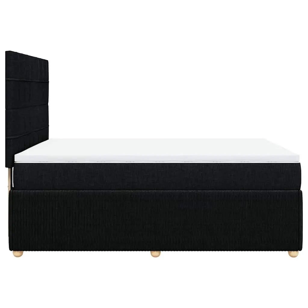 Queen Box Spring Bed with Pocket Sprung Mattress