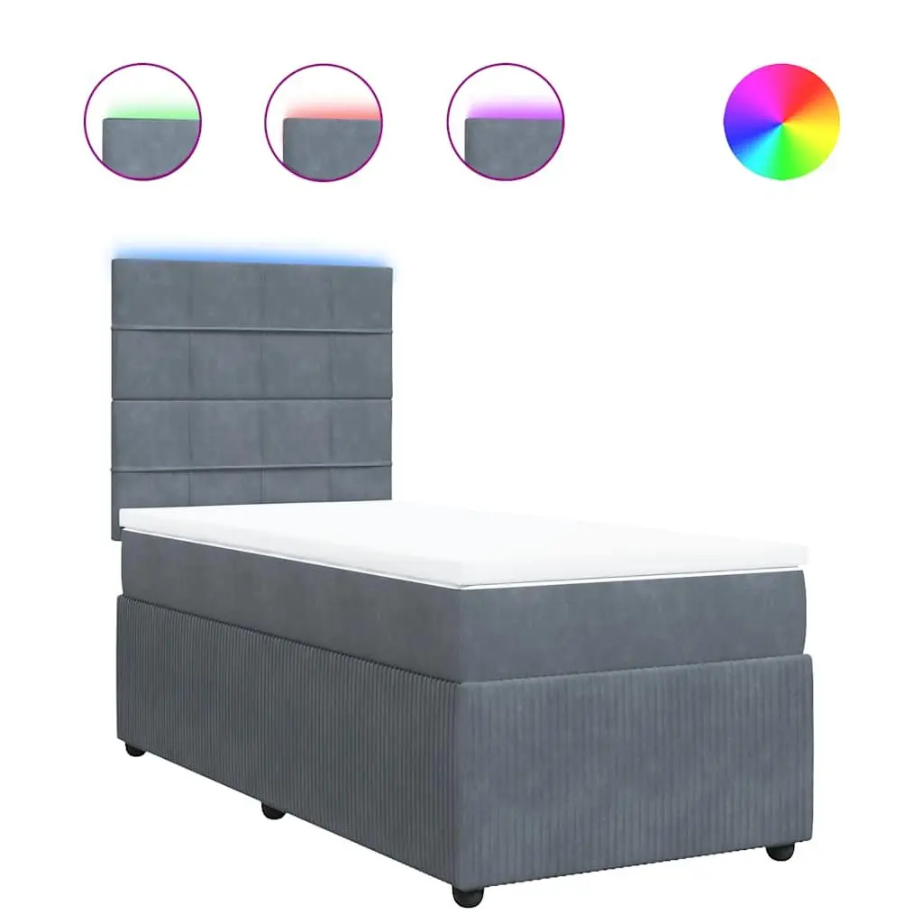 King Single Box Spring Bed with Pocket Spring Mattress