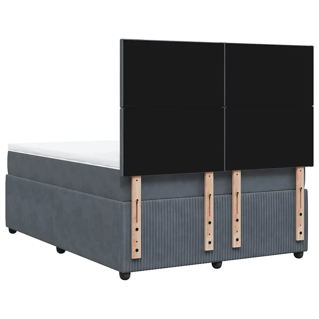 Double Box Spring Bed with Pocket Spring Mattress
