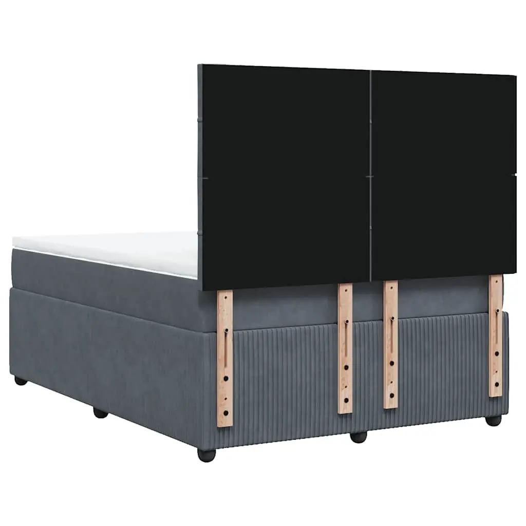 Queen Box Spring Bed with Pocket Mattress