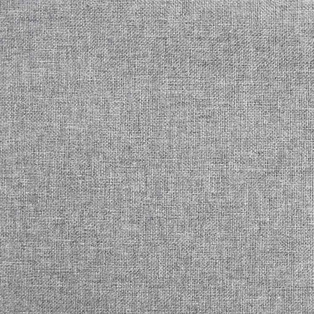 Grey Upholstered Rocking Chair with Wooden Frame