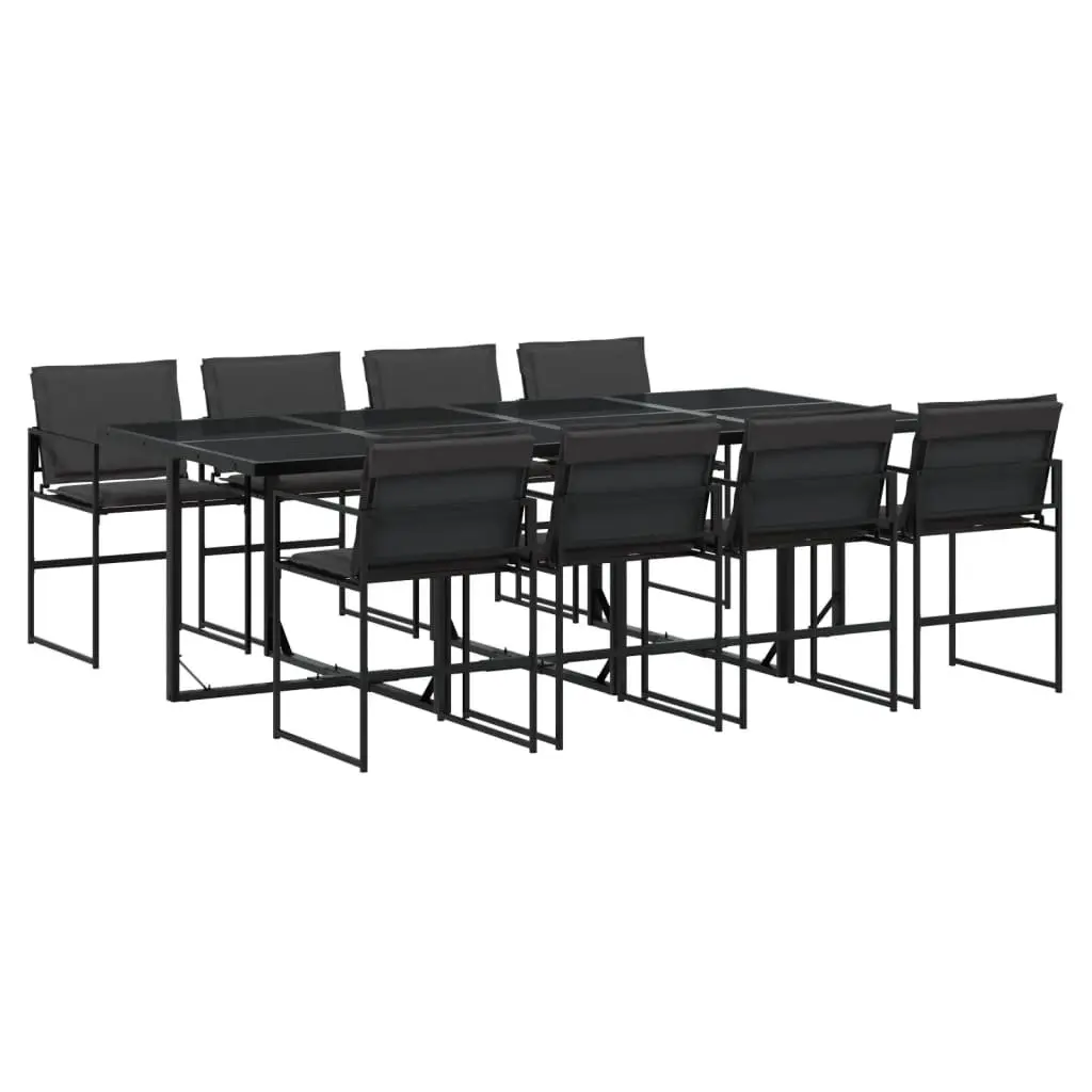 9 Piece Outdoor Dining Set with Cushions