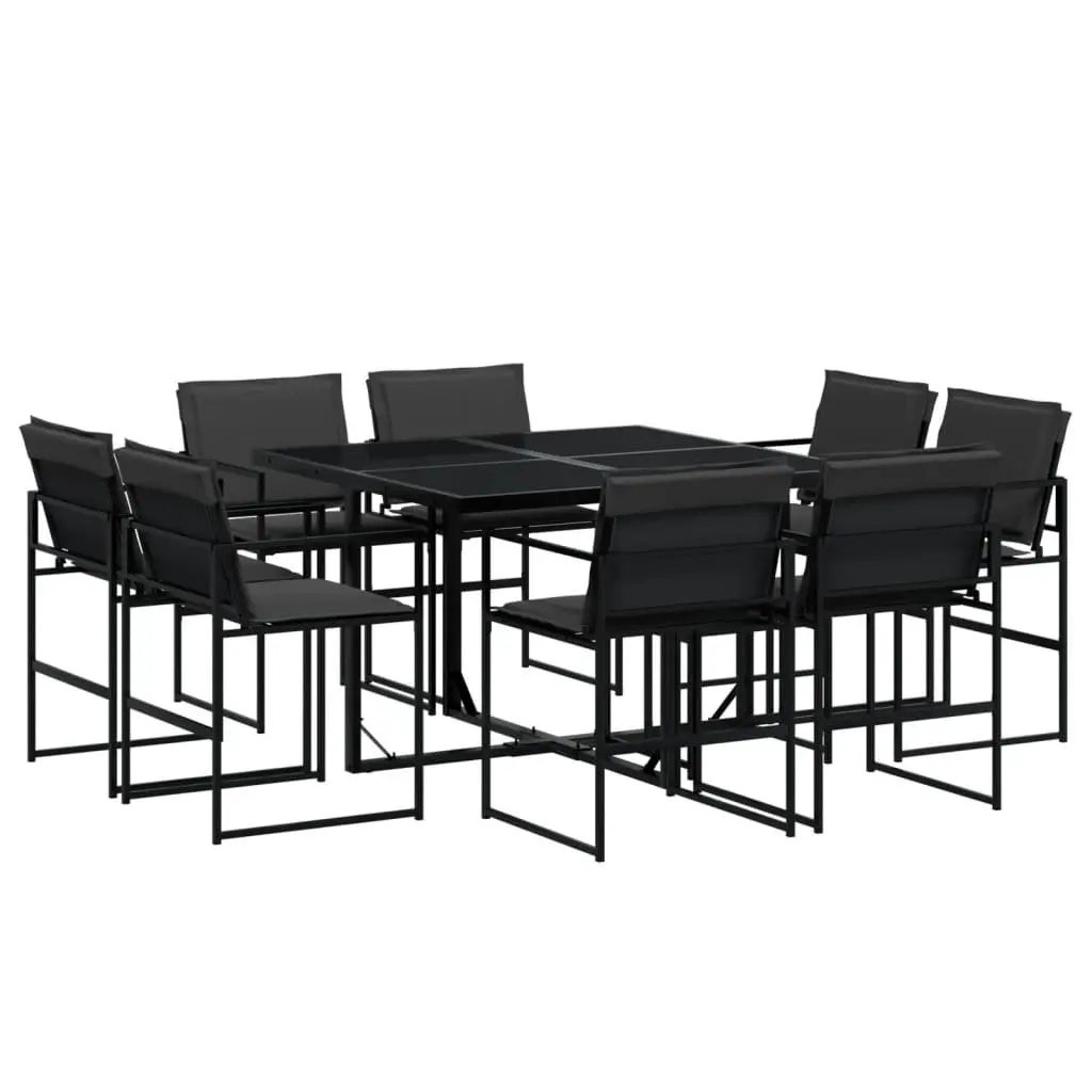 Outdoor Garden Dining Set with 9 Pieces