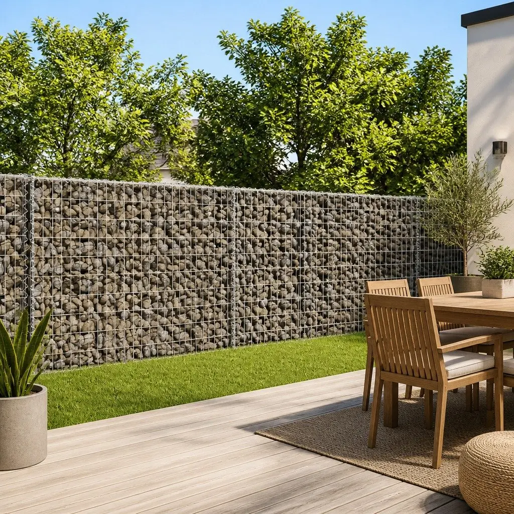 Gabion Basket Galvanised Iron Wire 300x50x100cm Silver