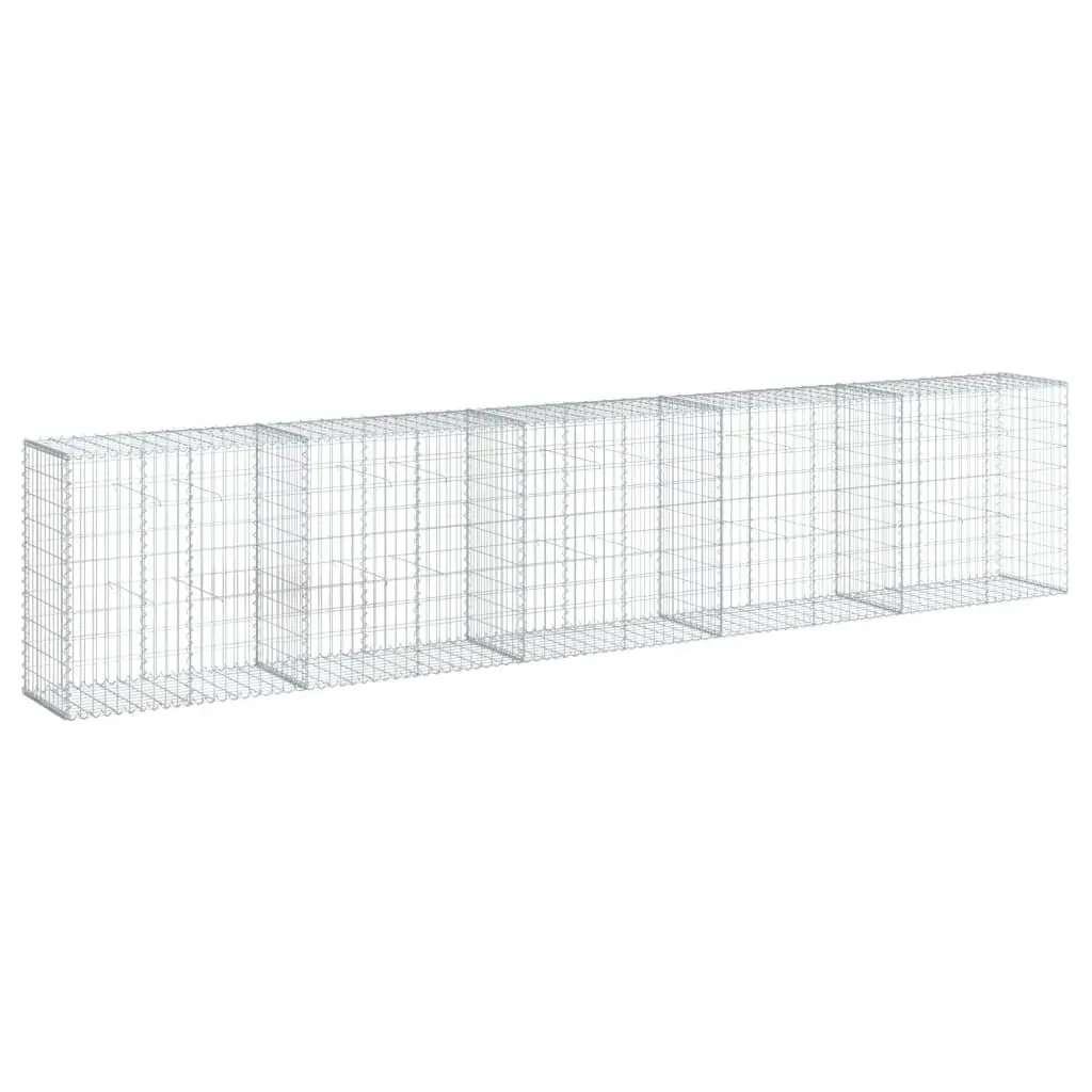 Gabion Basket with Cover 500x50x100 cm