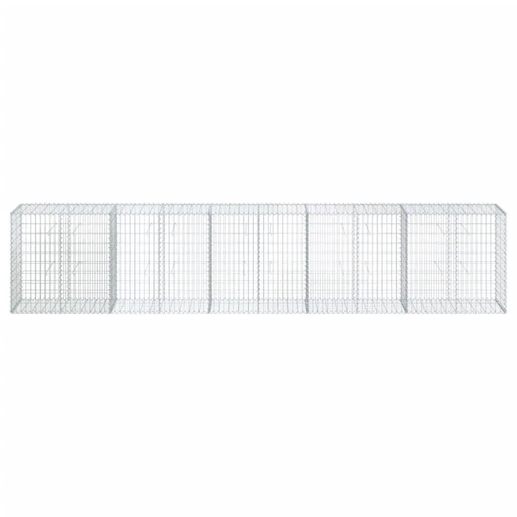 Gabion Basket with Cover 500x50x100 cm