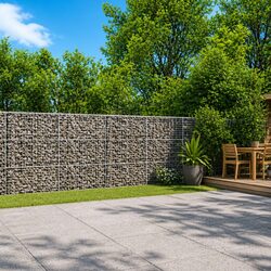 Durable Galvanised Iron Gabion Basket 600x50x150 cm