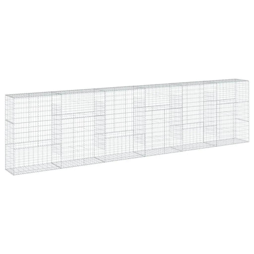 Galvanised Iron Gabion Basket 600x50x150 cm