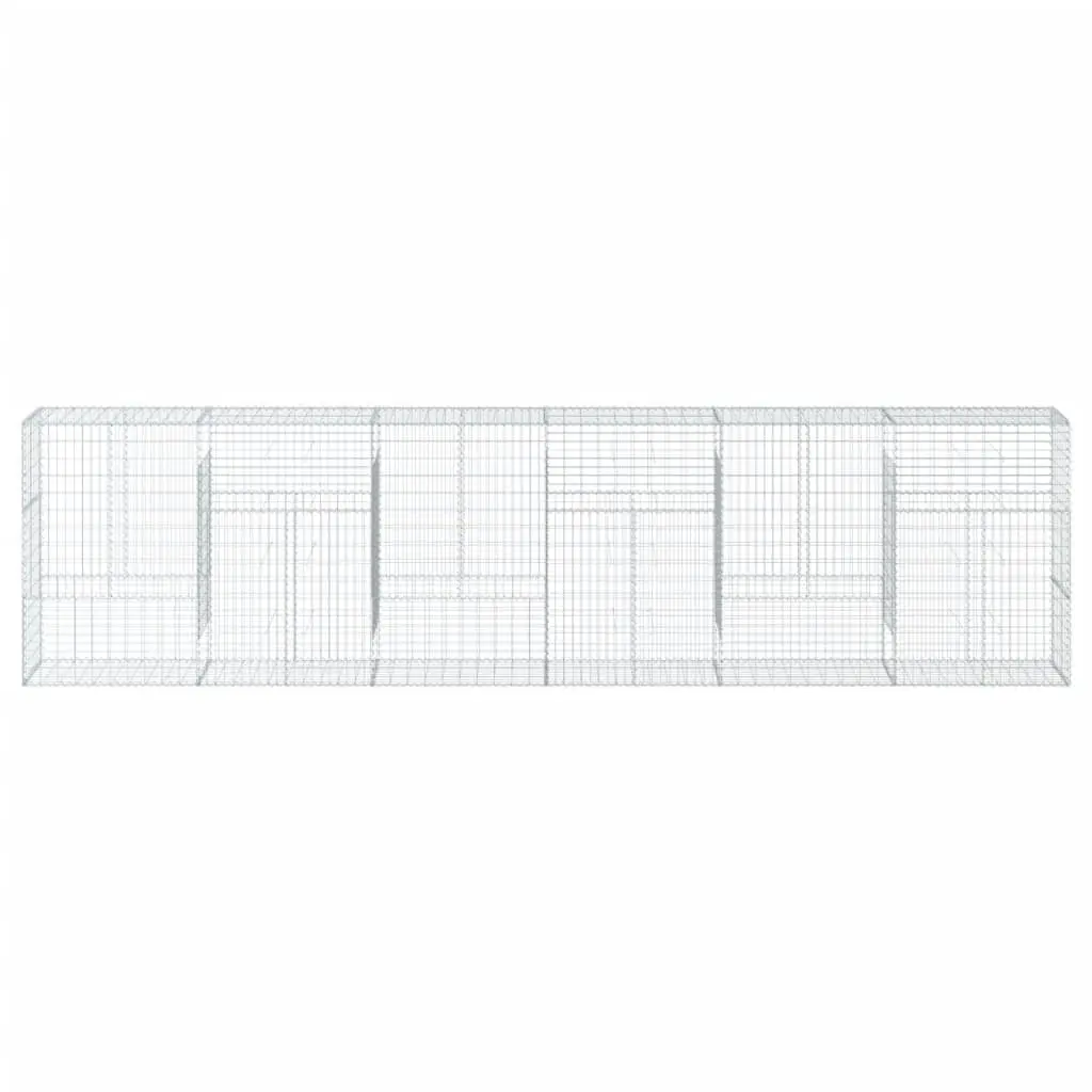 Galvanised Iron Gabion Basket 600x50x150 cm