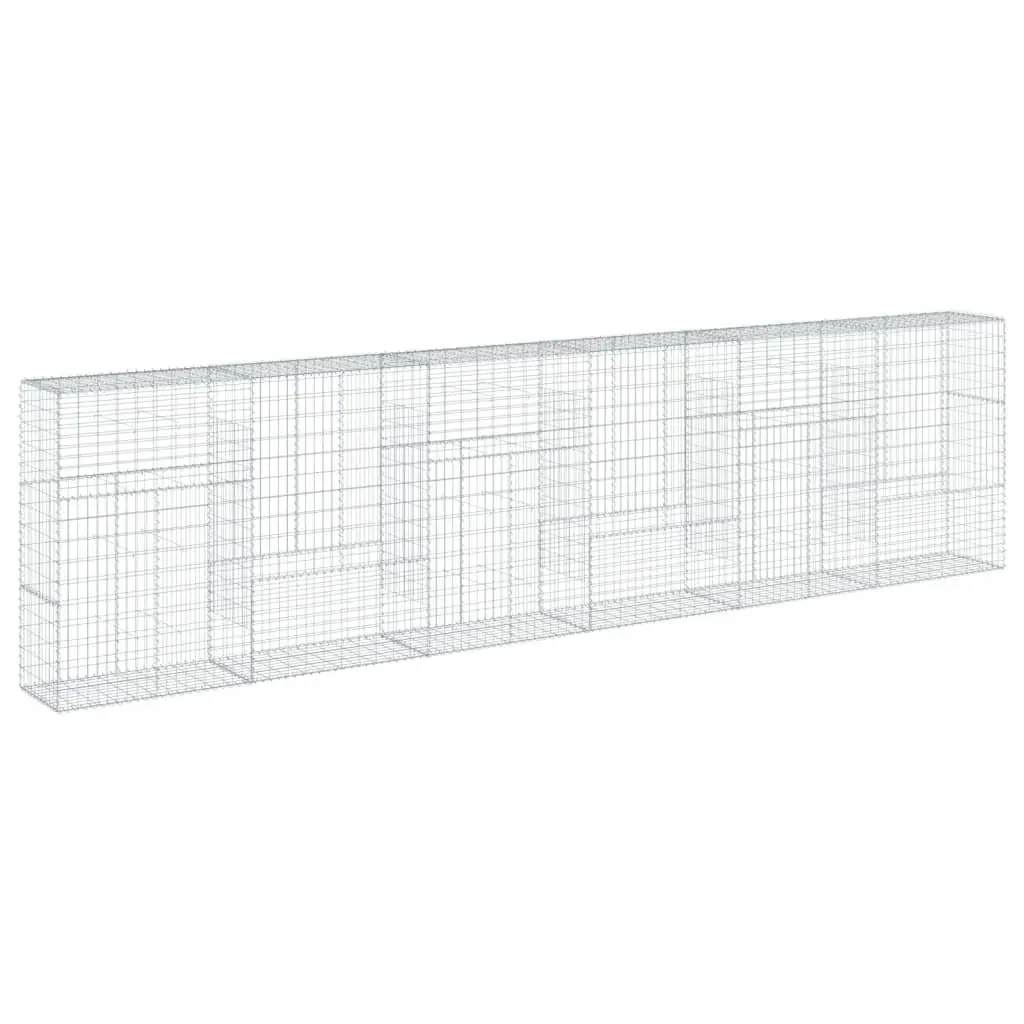 Galvanised Iron Gabion Basket 600x50x150 cm