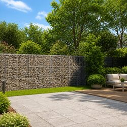 Heavy-Duty Gabion Basket with Cover 700x50x150 cm