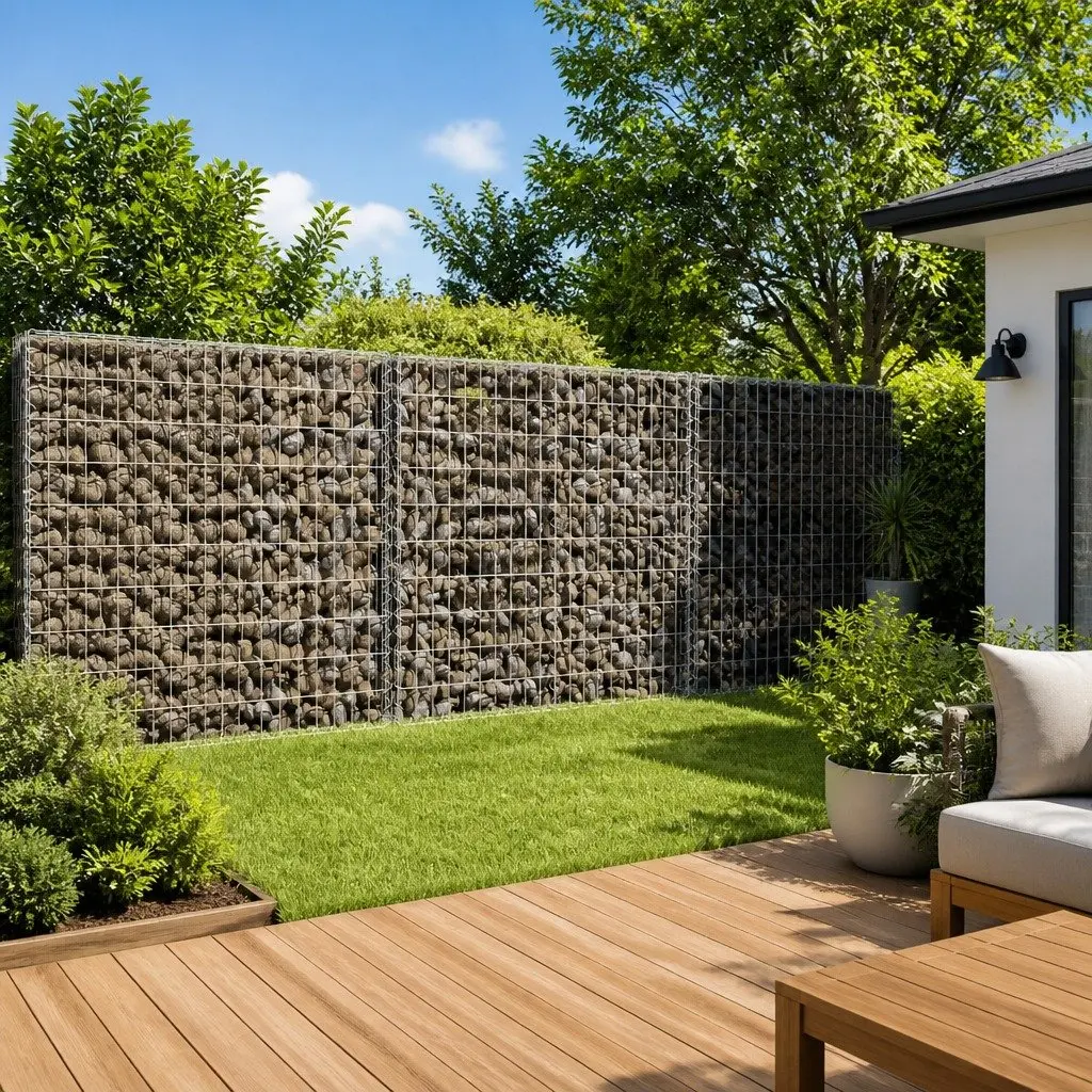 Gabion Basket Galvanised Iron Wire 150x100x100 cm Silver