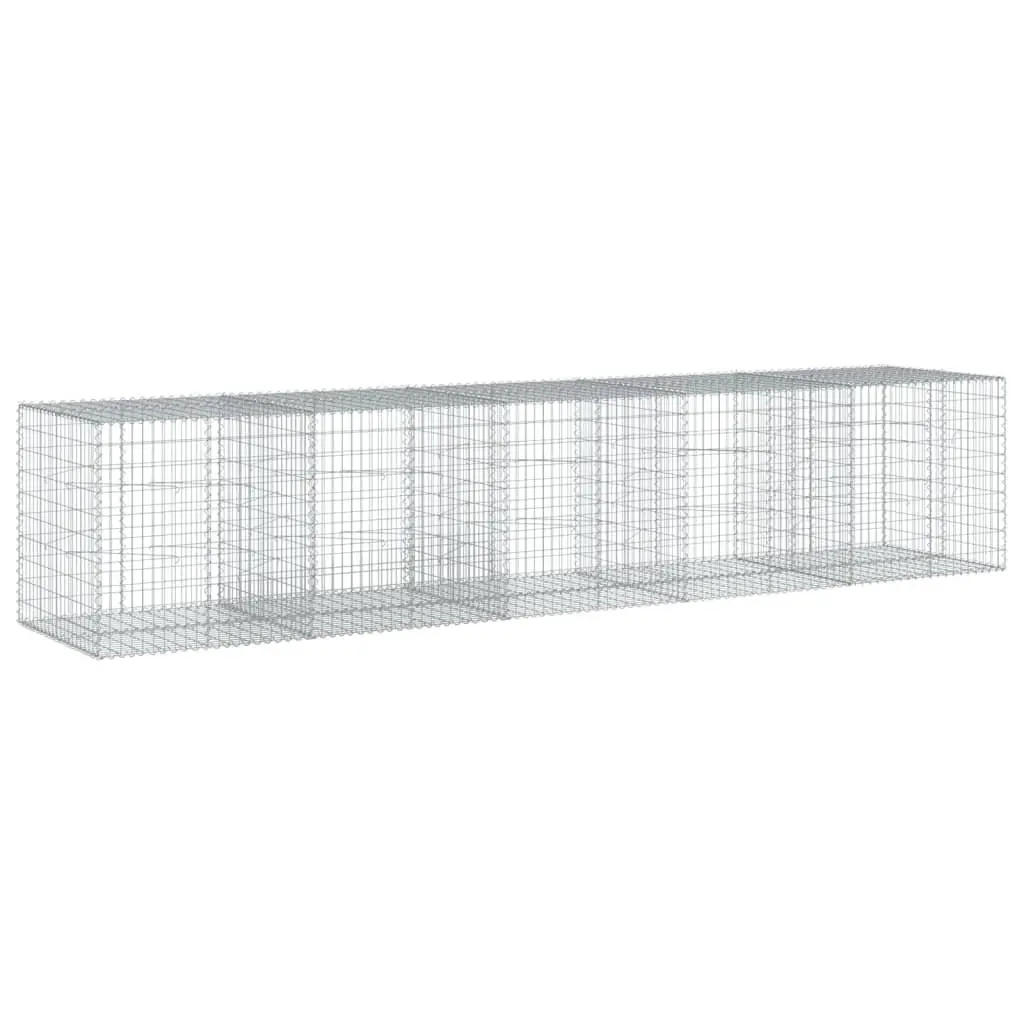 Galvanised Iron Gabion Basket 500x100x100cm