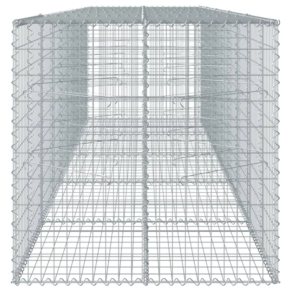 Galvanised Iron Gabion Basket 500x100x100cm