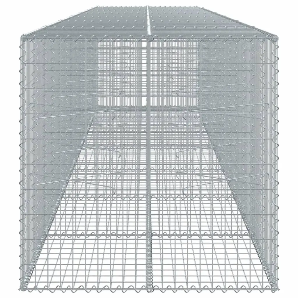 Gabion Basket with Cover 700x100x100 cm
