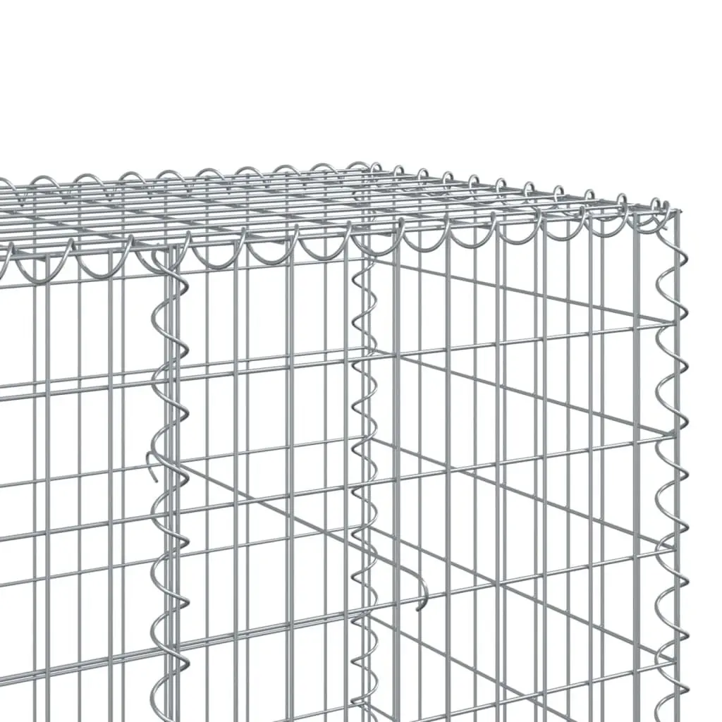 Gabion Basket with Cover 700x100x100 cm