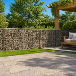 Durable Gabion Basket with Cover 950x100x100cm