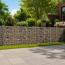 High-Quality Gabion Basket with Cover 1050x100x100 cm