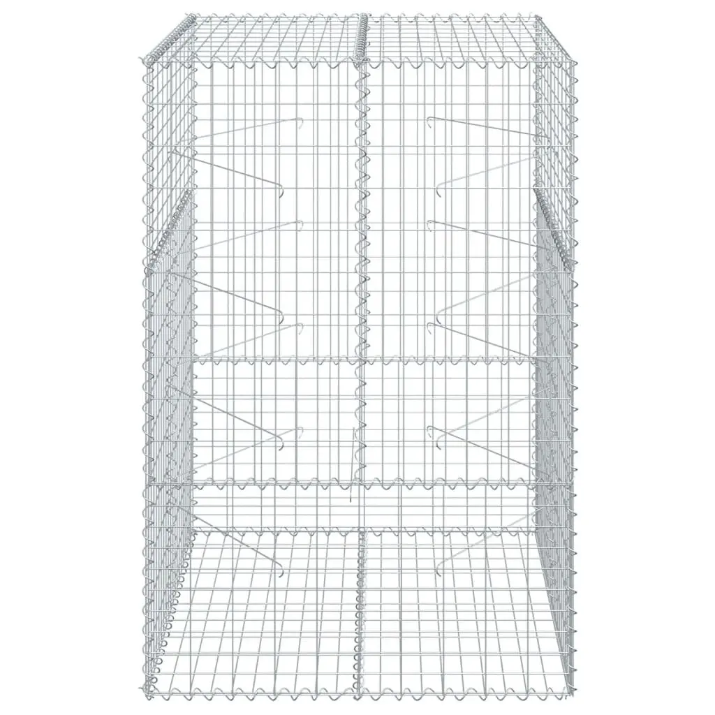 Gabion Basket 100x100x150 cm with Cover