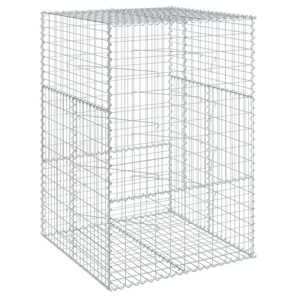Gabion Basket 100x100x150 cm with Cover