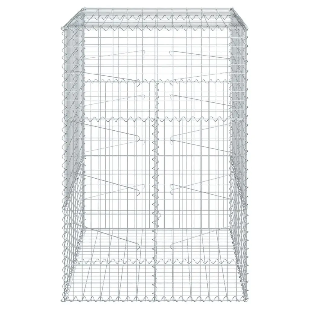 Gabion Basket 100x100x150 cm with Cover