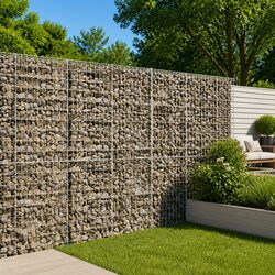 Durable Gabion Basket with Cover 150x100x200cm