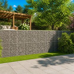 Durable Gabion Basket with Cover for Outdoor Use 750x100x200cm
