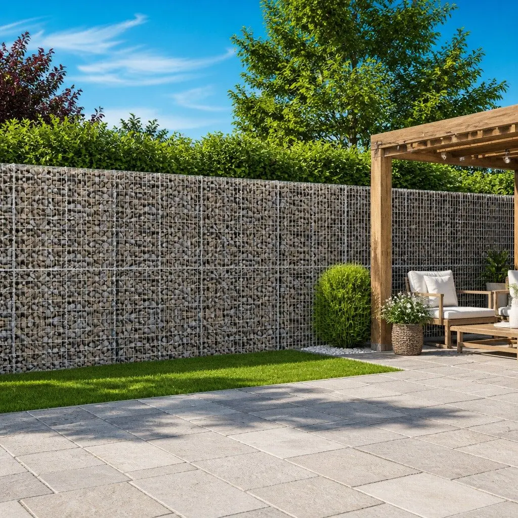 Gabion Basket Galvanised Iron Wire 900x100x200 cm Silver