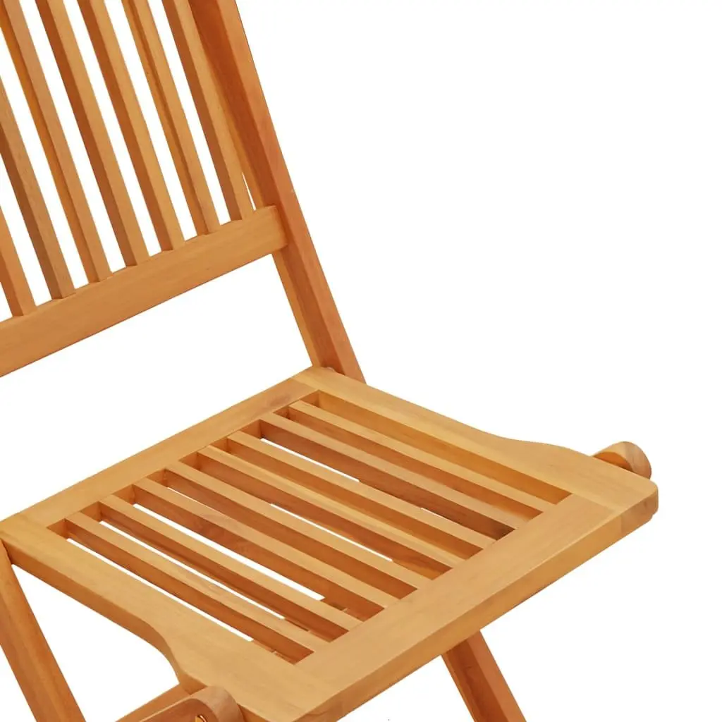3 Piece Folding Bistro Set in Solid Acacia Wood